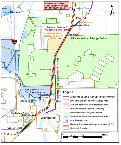 proposed project area map